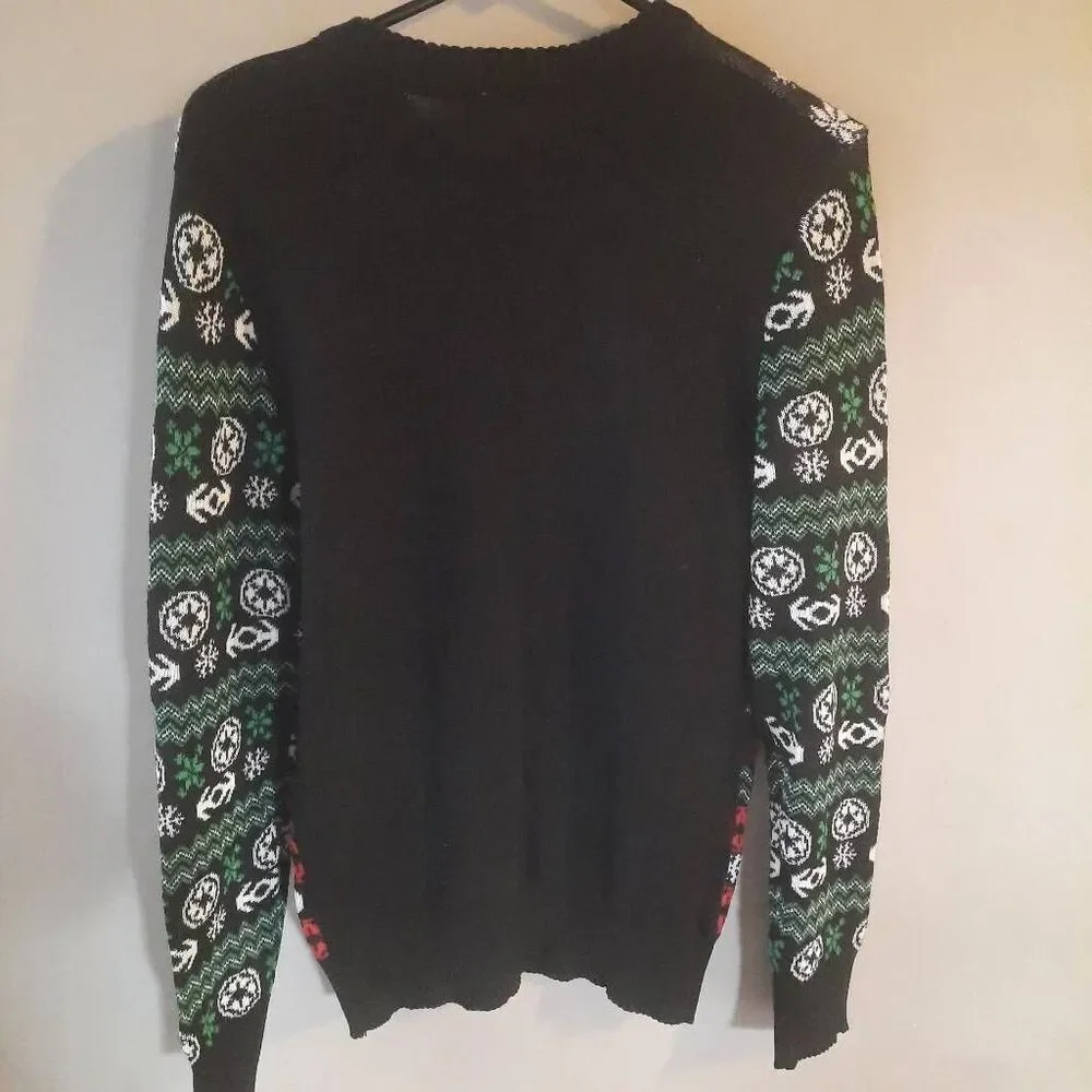 Ugly Christmas Sweater Star Wars Merry Sithmas Size Small New With Tags
